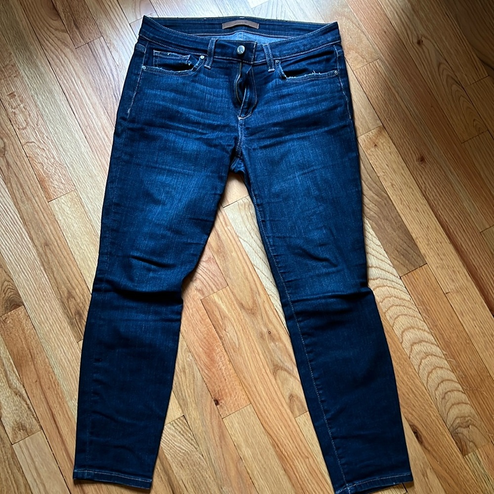 Joe’s Dark Wash Jean Skinny Crop Size 29